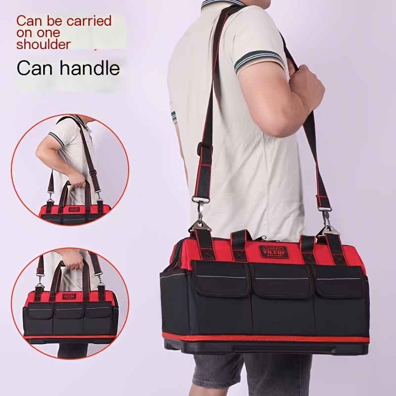 Home Improvement Services - Bolsa de herramientas roja para electricista