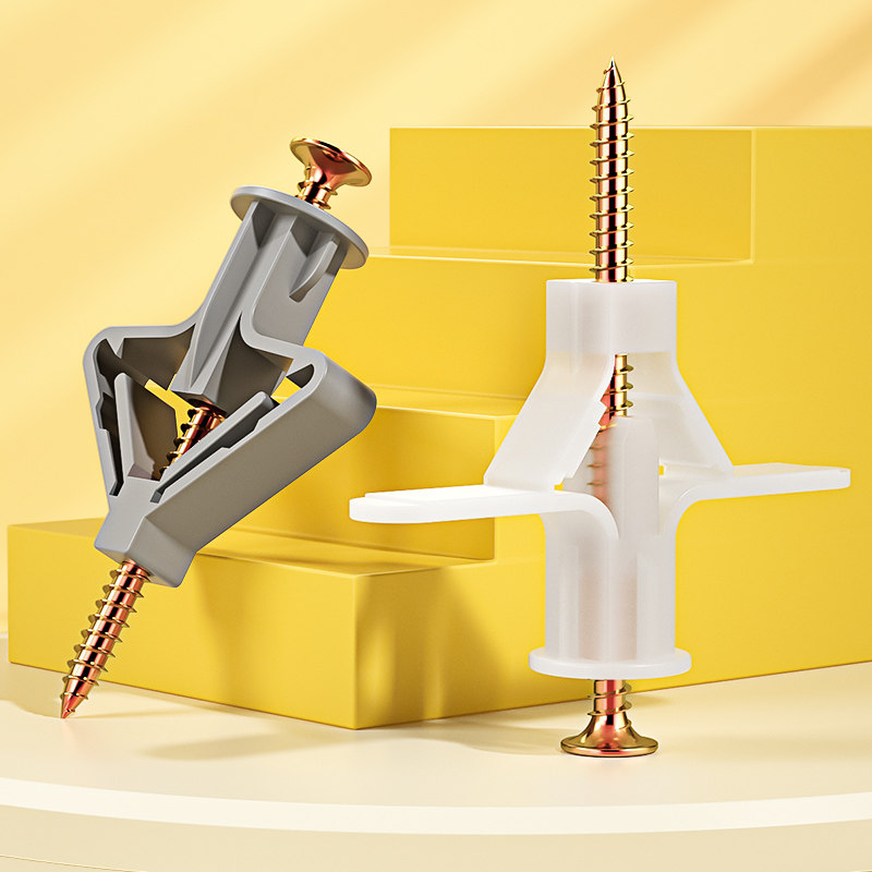 Drywall Anchor Screw - Kit de 100 piezas de anclajes