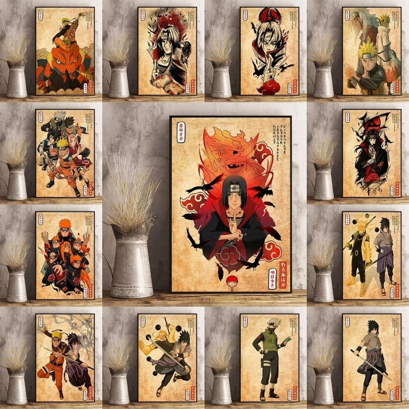Home Improvement Furniture - Póster de Naruto de Anime japonés,