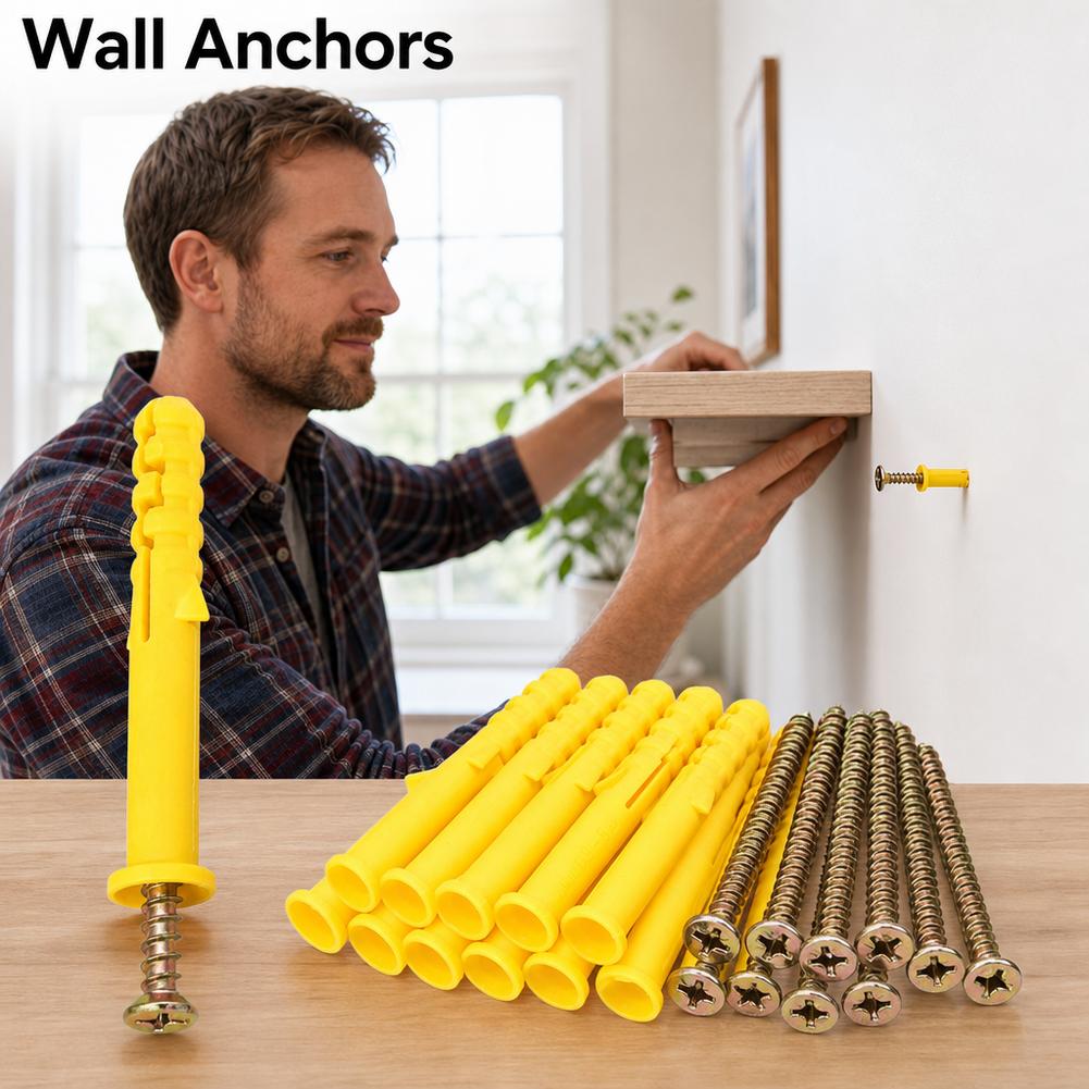 Drywall Anchor Screw - Kit Surtido de 10/30 Piezas de
