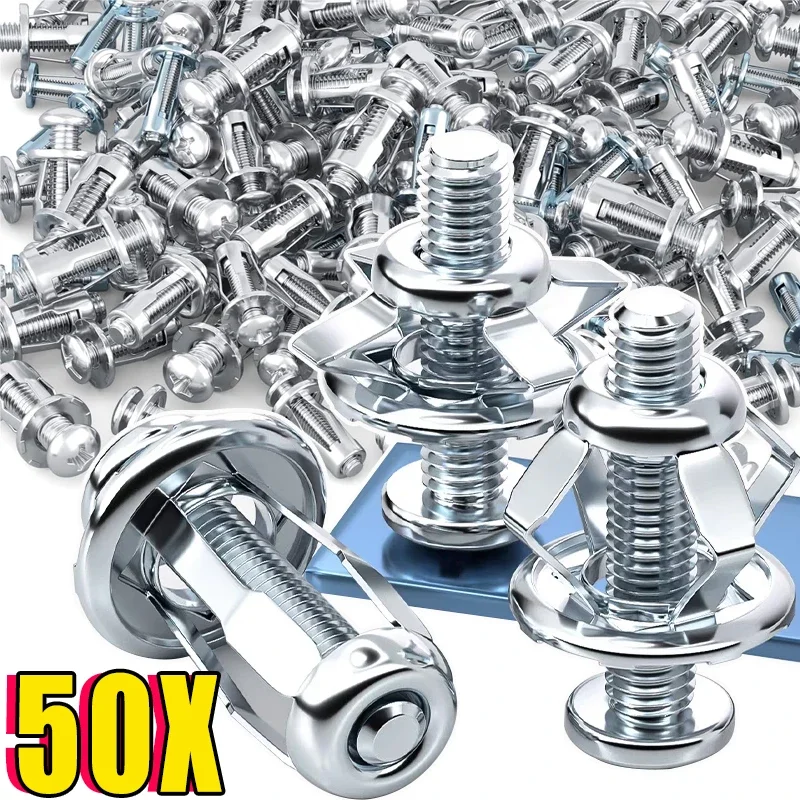 Drywall Anchor Screw - Tuercas de tornillo de pétalo, anclajes