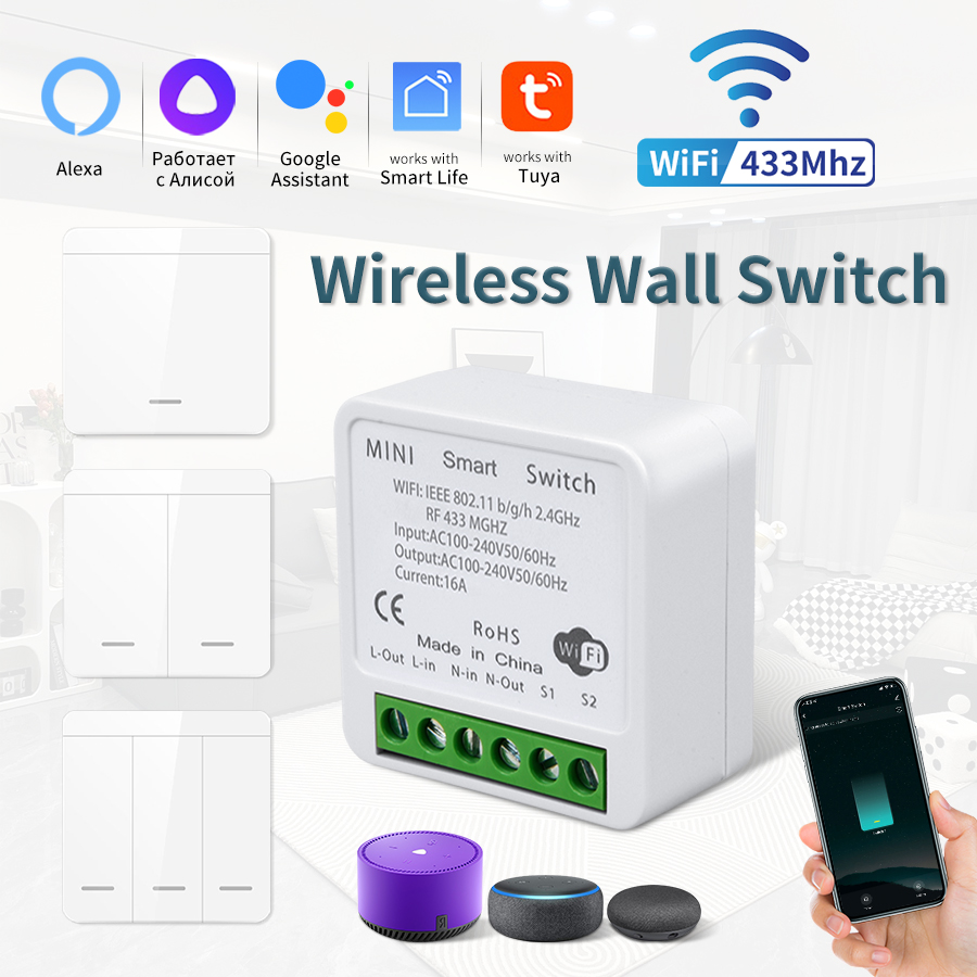 Home Improvement And Diy - Interruptor inteligente con WiFi para el