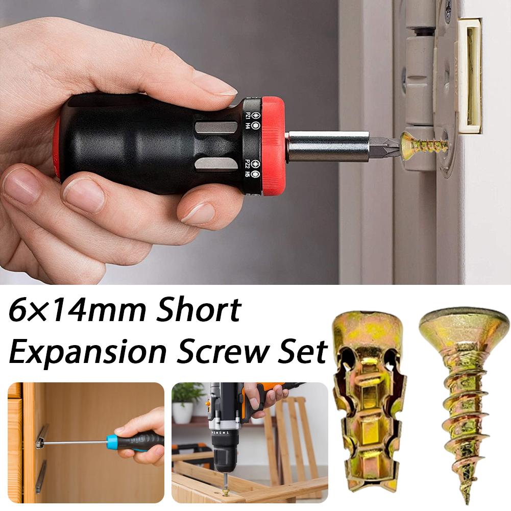 Drywall Anchor Screw - 30/50/100 piezas de tornillos de expansión