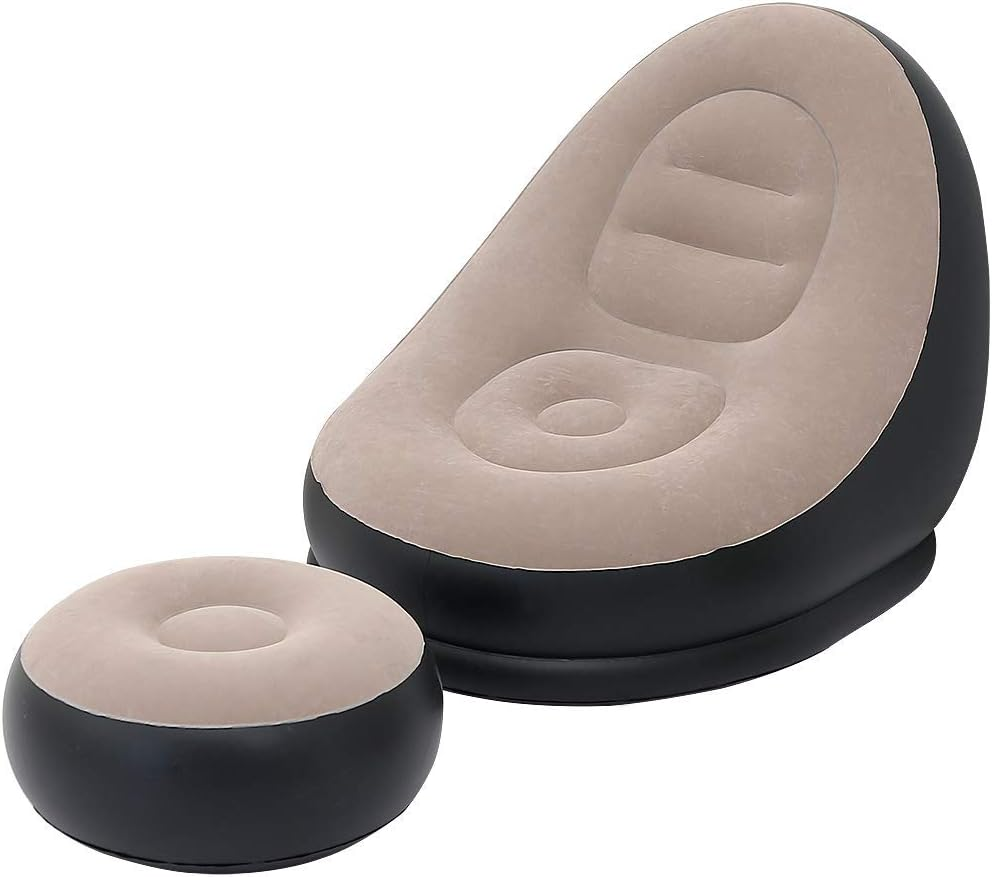 2 uds sofá perezoso silla infl - Home Improvement Furniture reseña y precio