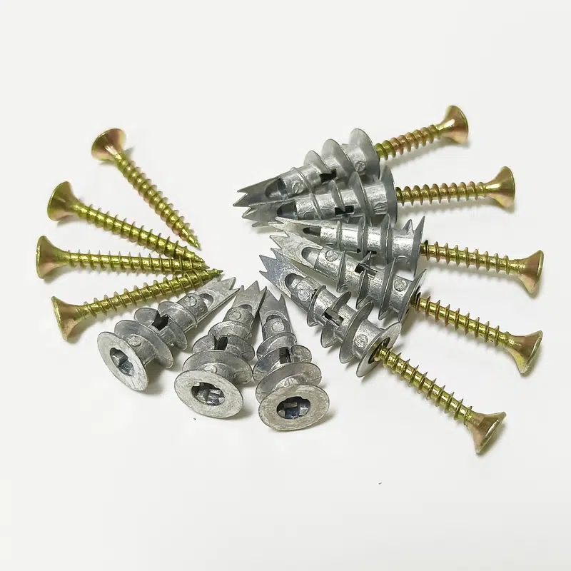 10 piezas de anclajes de zinc  - Drywall Anchor Screw reseña y precio