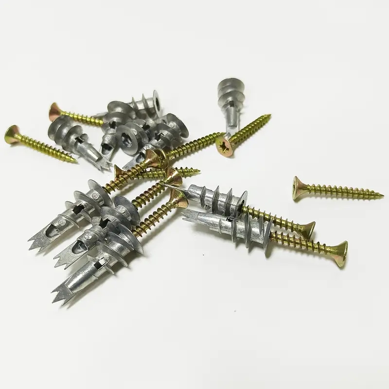 10 piezas de anclajes de zinc  - Drywall Anchor Screw reseña y precio
