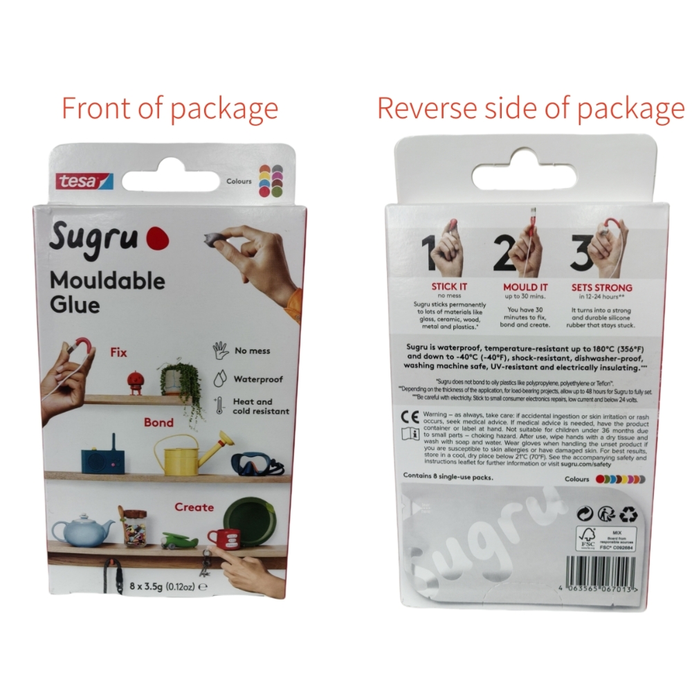 1 Caja=8 Unidades de Pegamento - Home Improvement And Diy reseña y precio