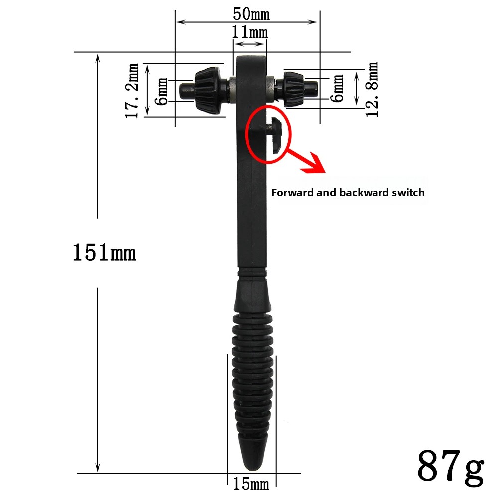 Llave de Trinquete Negra Dos e - Home Improvement Services reseña y precio
