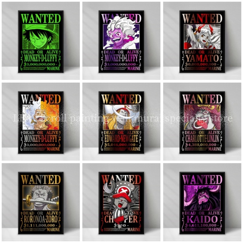 Famoso Anime ONE PIECE Wanted  - Home Improvement Furniture reseña y precio