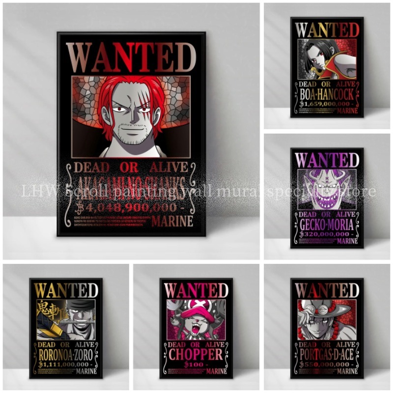Famoso Anime ONE PIECE Wanted  - Home Improvement Furniture reseña y precio