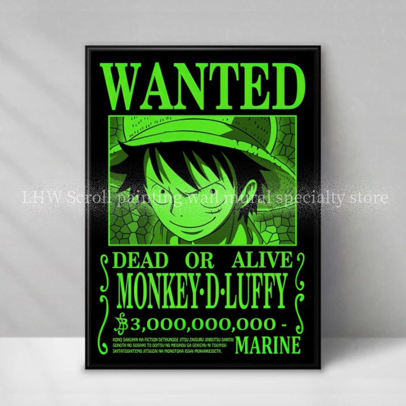 Famoso Anime ONE PIECE Wanted  - Home Improvement Furniture reseña y precio