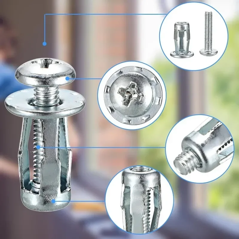 Tuercas de tornillo de pétalo, - Drywall Anchor Screw reseña y precio