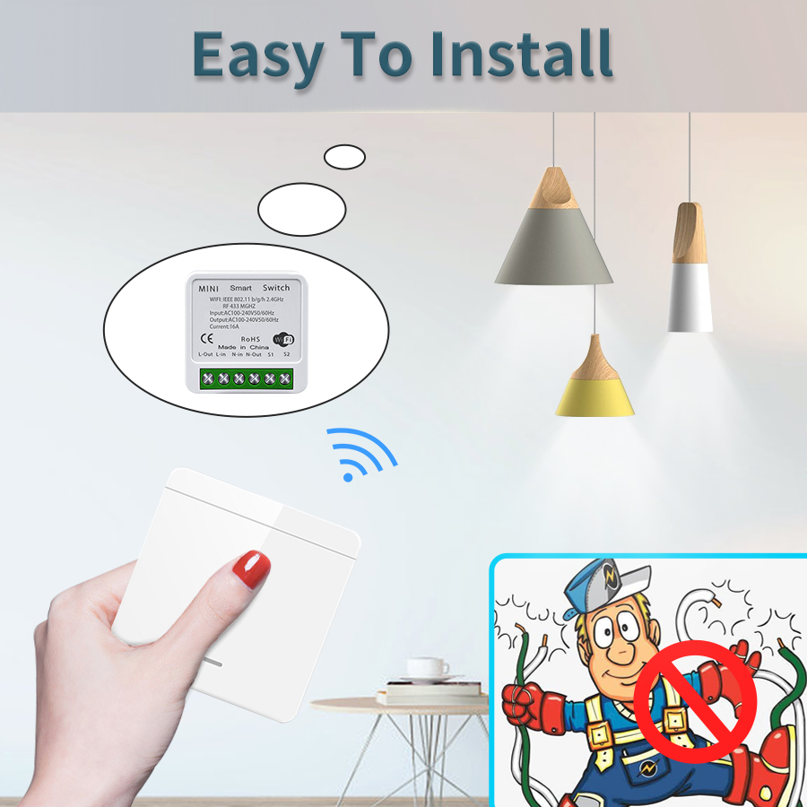 Interruptor inteligente con Wi - Home Improvement And Diy reseña y precio