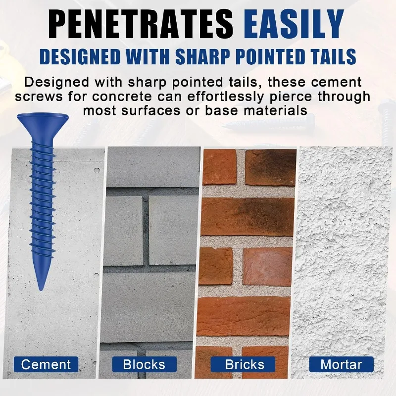 Tornillos para Concreto, Torni - Drywall Anchor Screw reseña y precio
