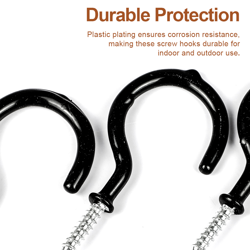 HSLSLS-ganchos de techo negros - Drywall Anchor Screw reseña y precio